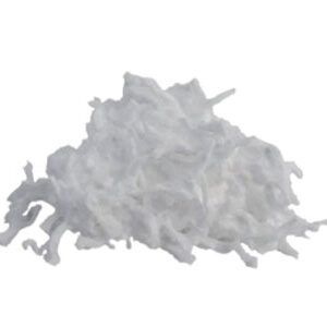 Filaments en tiges blanches pour l'absorption des hydrocarbures